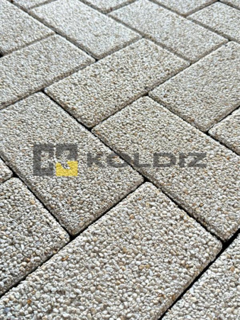 Брусчатка Гранит Белый 100x200х100 мм Колдиз по низкой цене