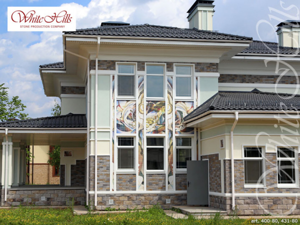 Искусственный декоративный камень Шеффилд 431-80 углы White Hills по низкой цене